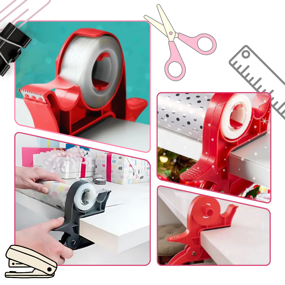 Soporte multiusos para papel de regalo - Ozerty