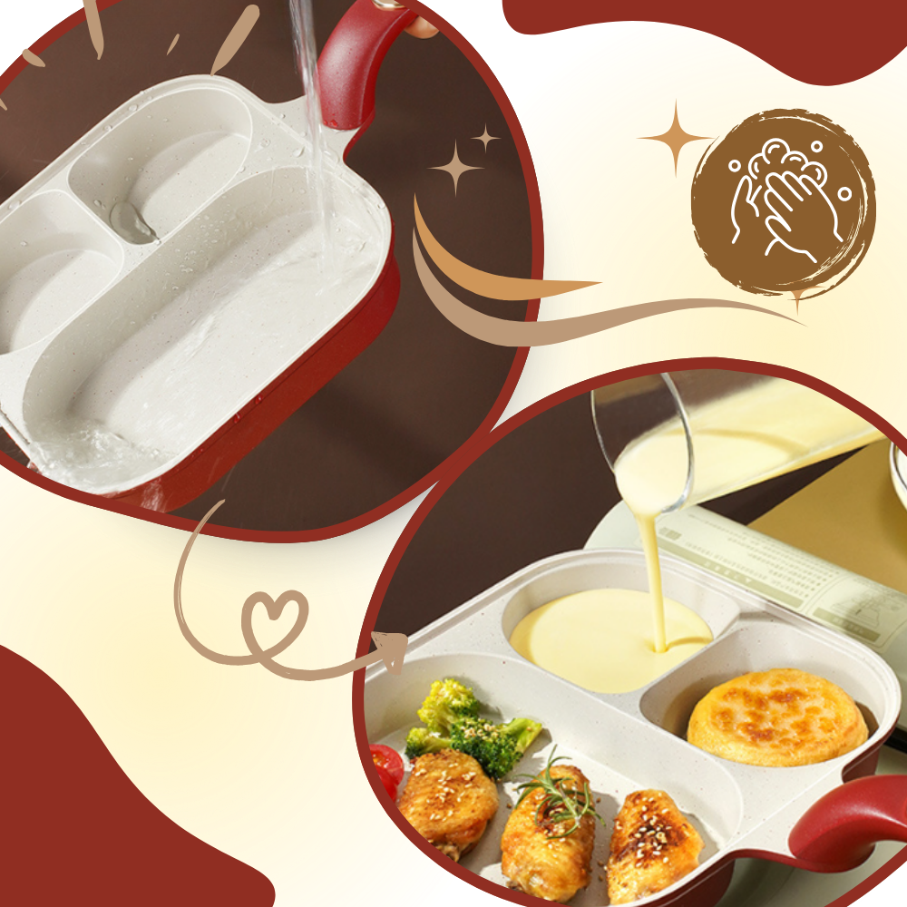 Sartén con múltiples secciones - Ozerty