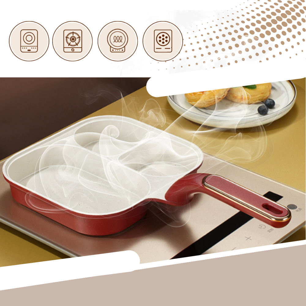 Sartén con múltiples secciones - Ozerty