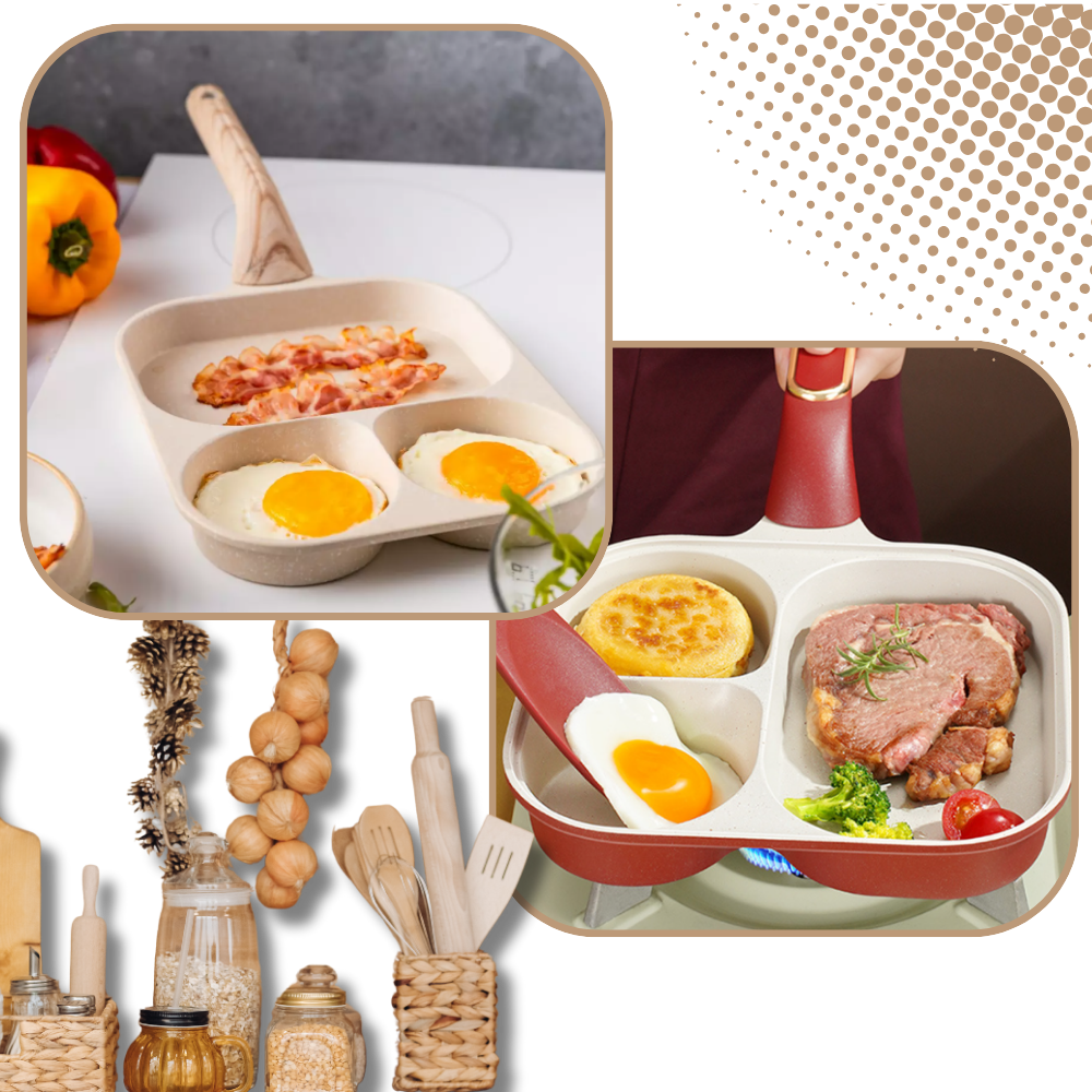 Sartén con múltiples secciones - Ozerty