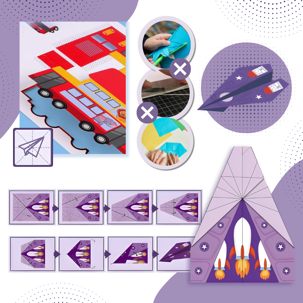 Libro de origami multitemático - Ozerty