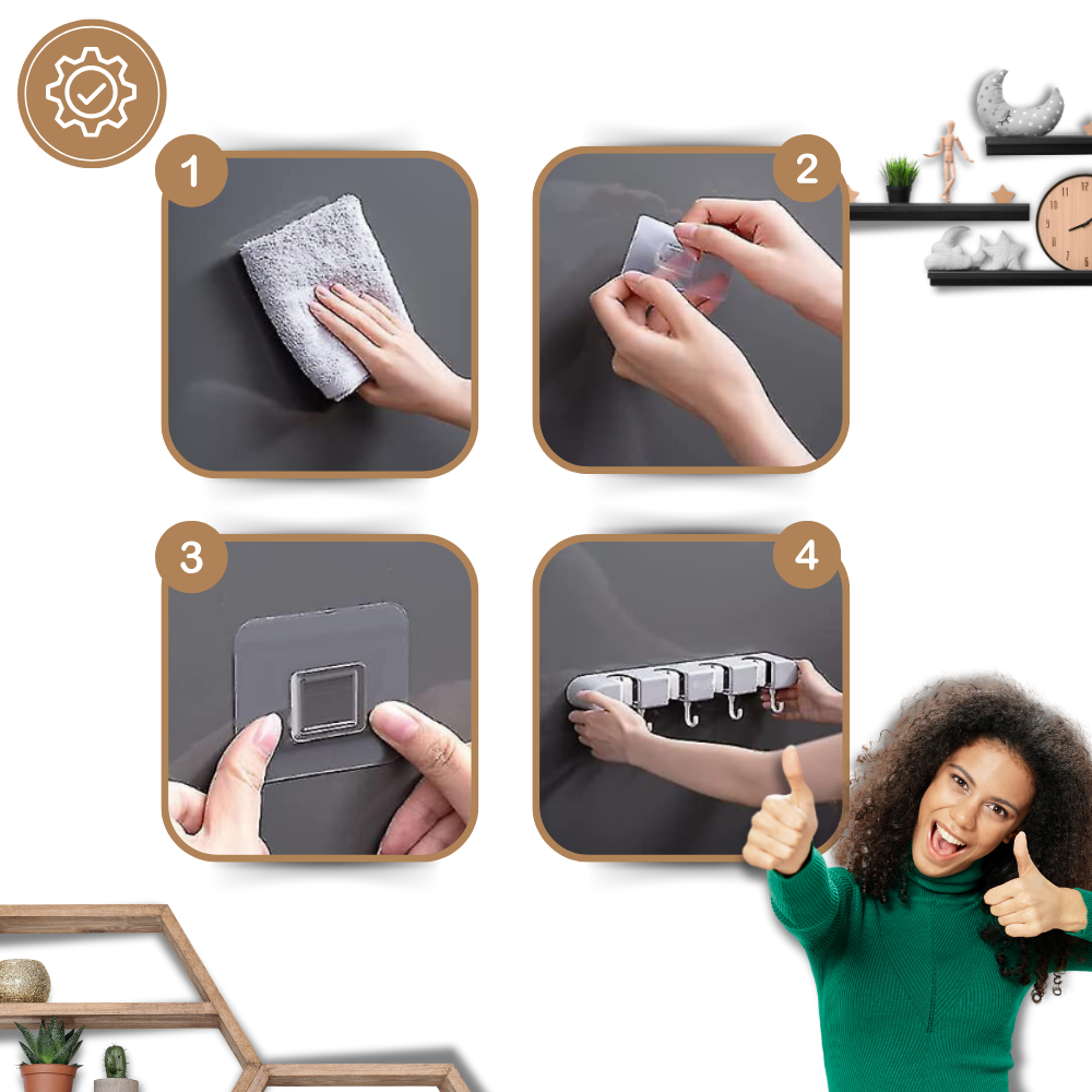 Soporte multifuncional para escobas
- Ozerty