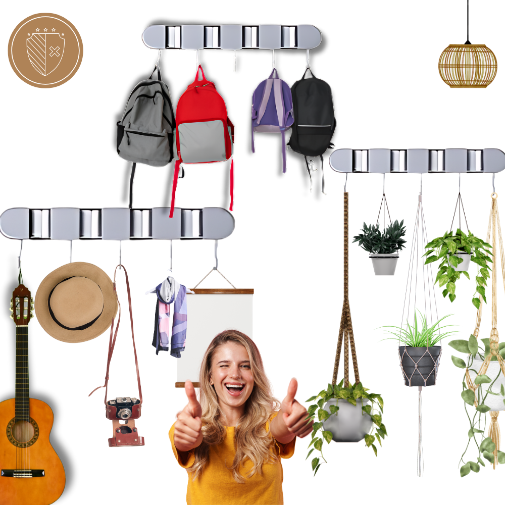 Soporte multifuncional para escobas
- Ozerty