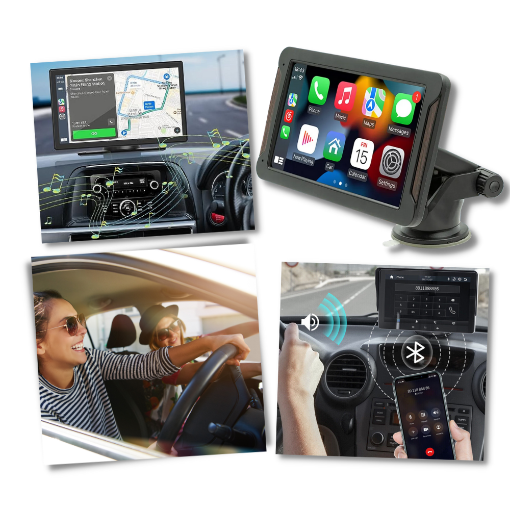 Asistente multimedia inalámbrico para coches
- Ozerty