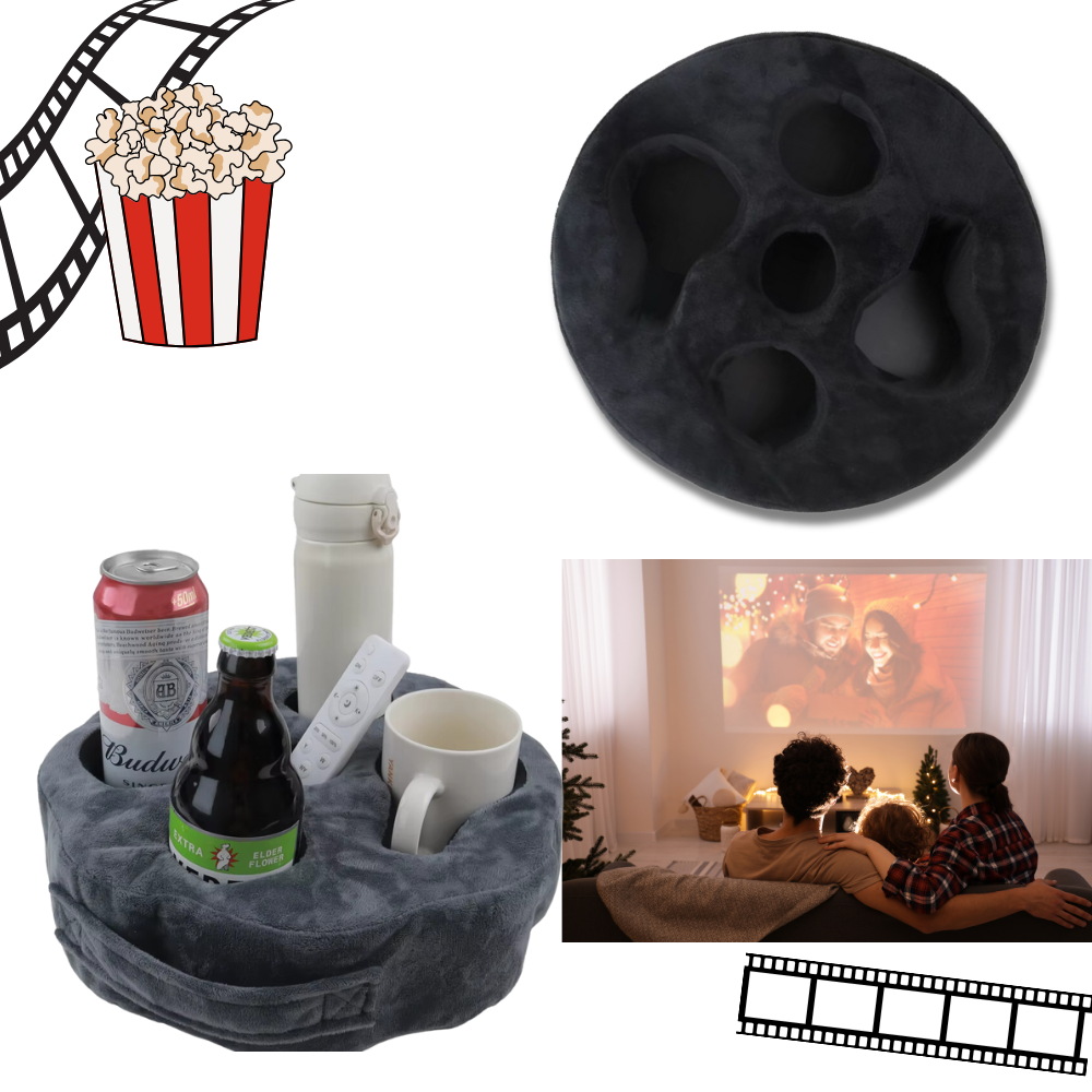 Portavasos con múltiples compartimentos para el sofá - Ozerty