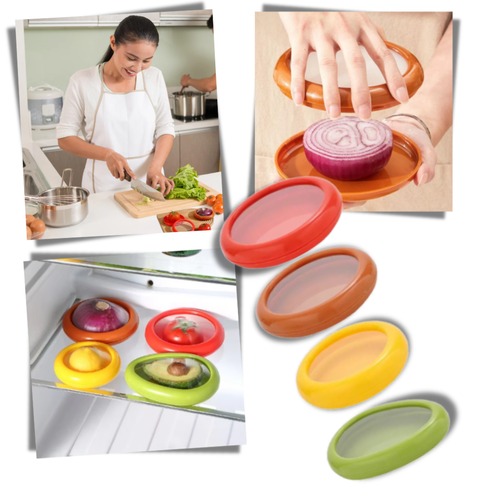 Moldes herméticos multiusos para conservación de alimentos
- Ozerty