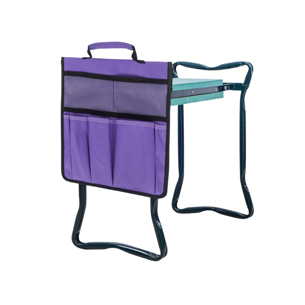 Taburete de jardinería multiusos
-Morado - Ozerty