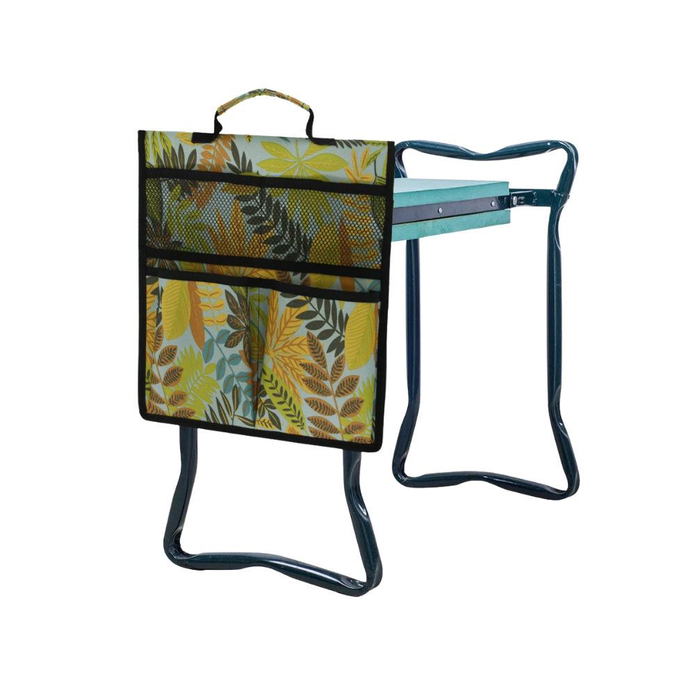 Taburete de jardinería multiusos
-Amarillo - Ozerty