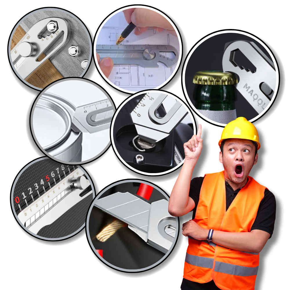 Cúter retráctil multiusos
- Ozerty