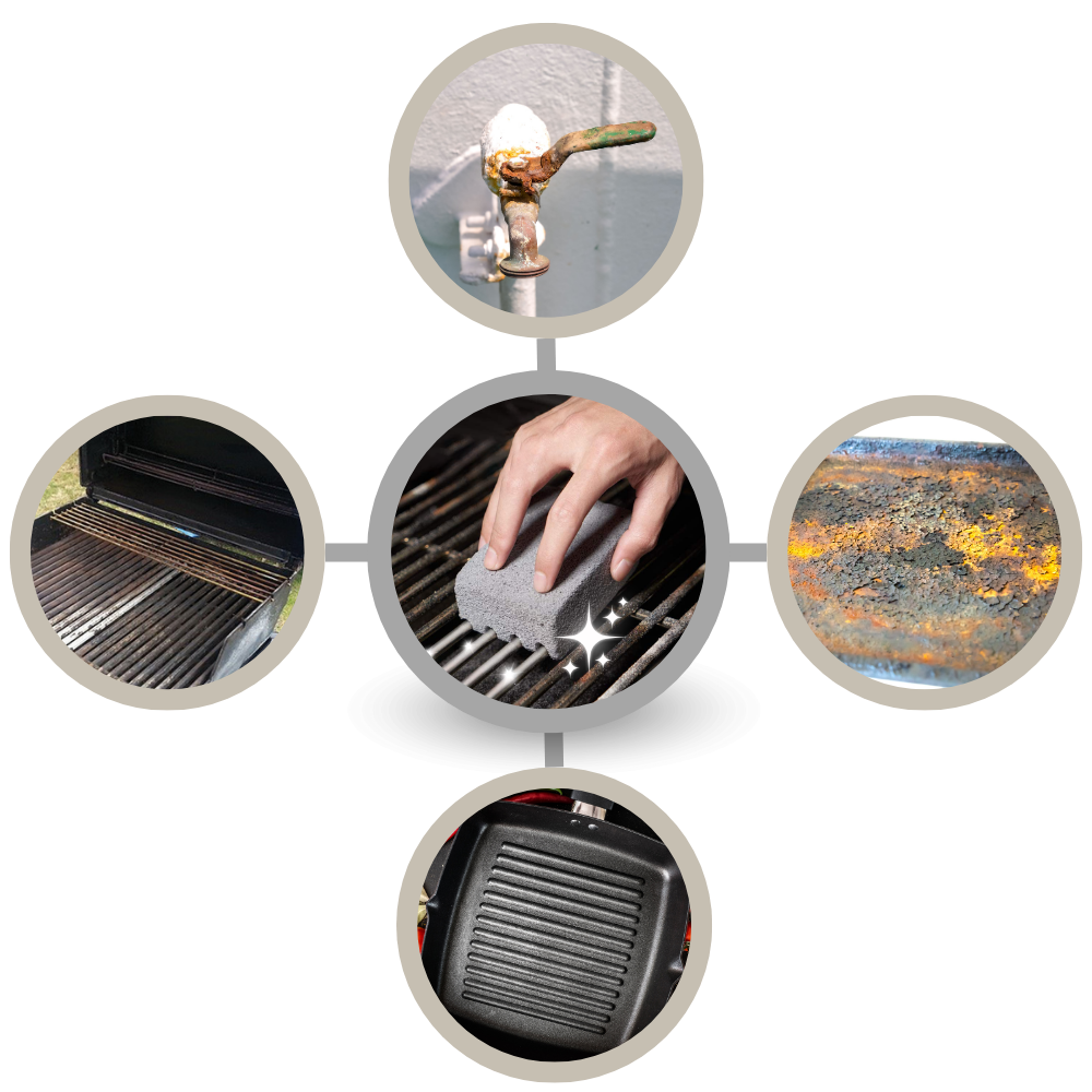 Piedra multiusos para parrillas