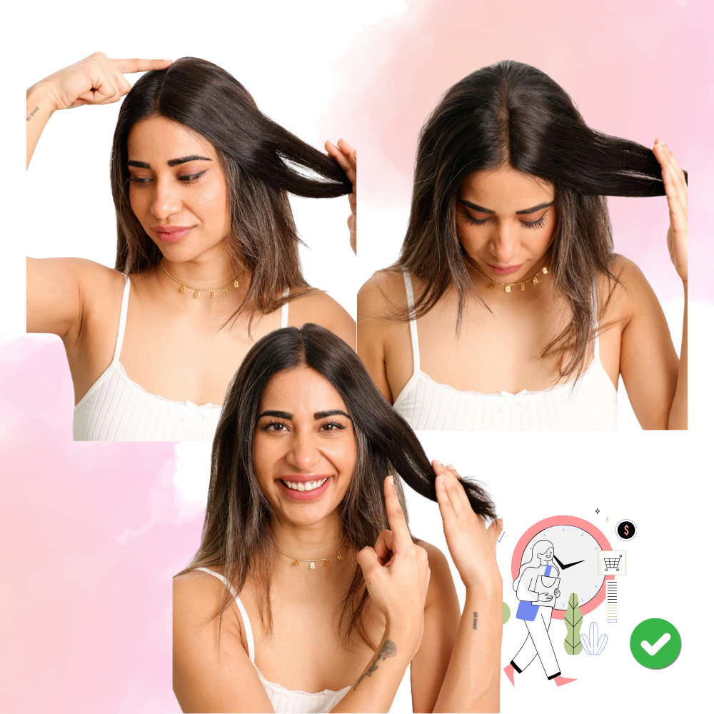 Extensiones de cabello natural tejidas a mano - Ozerty