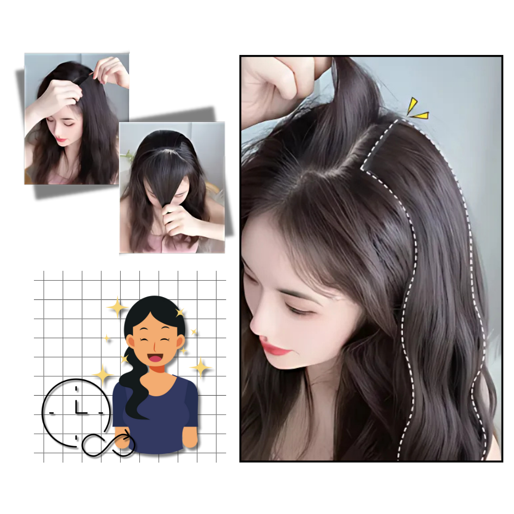 Extensiones de cabello natural tejidas a mano - Ozerty