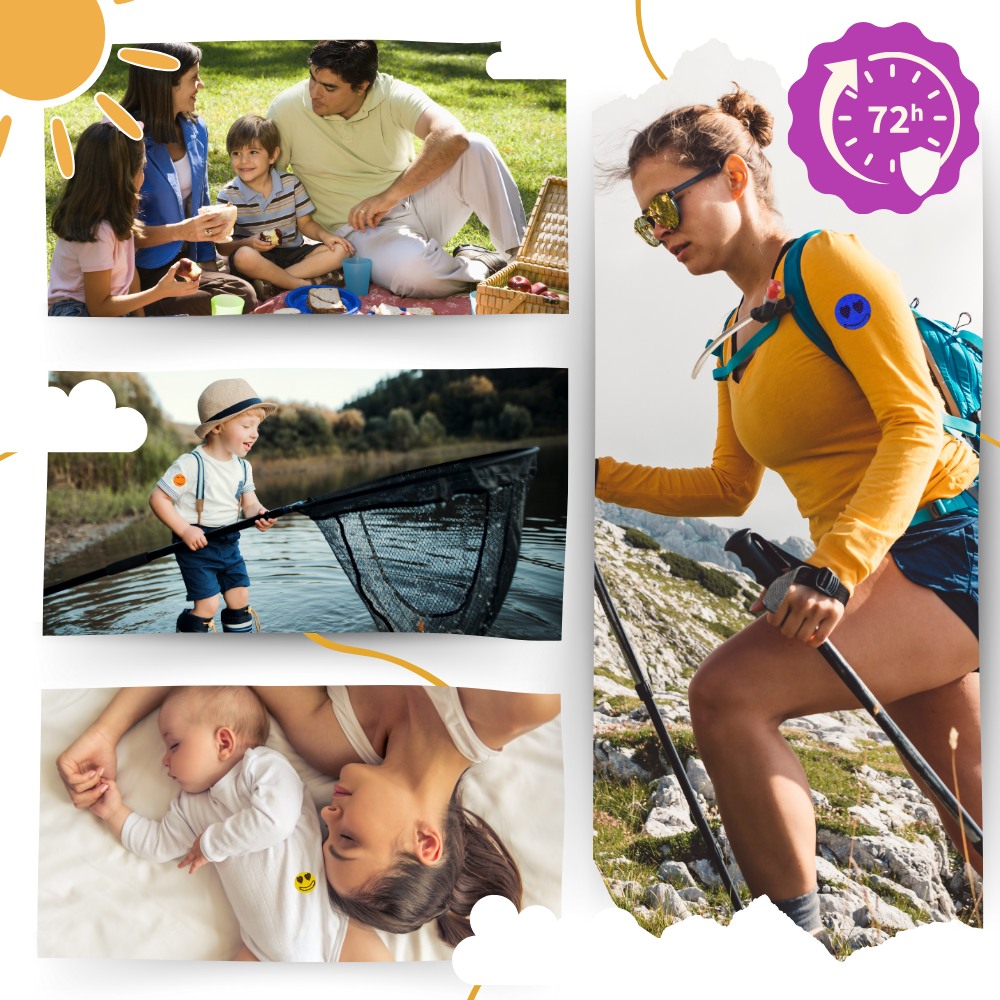 Pegatinas repelentes de mosquitos con ingredientes naturales
- Ozerty