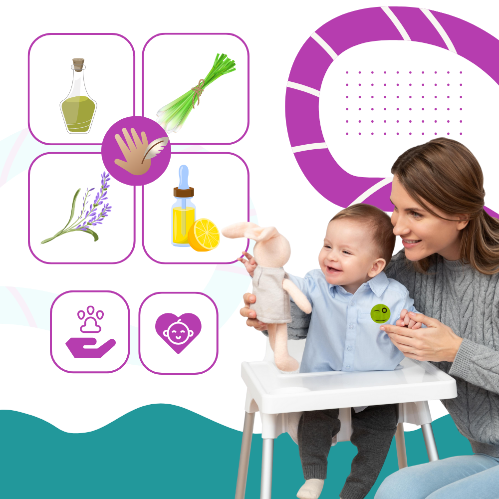 Pegatinas repelentes de mosquitos con ingredientes naturales
- Ozerty