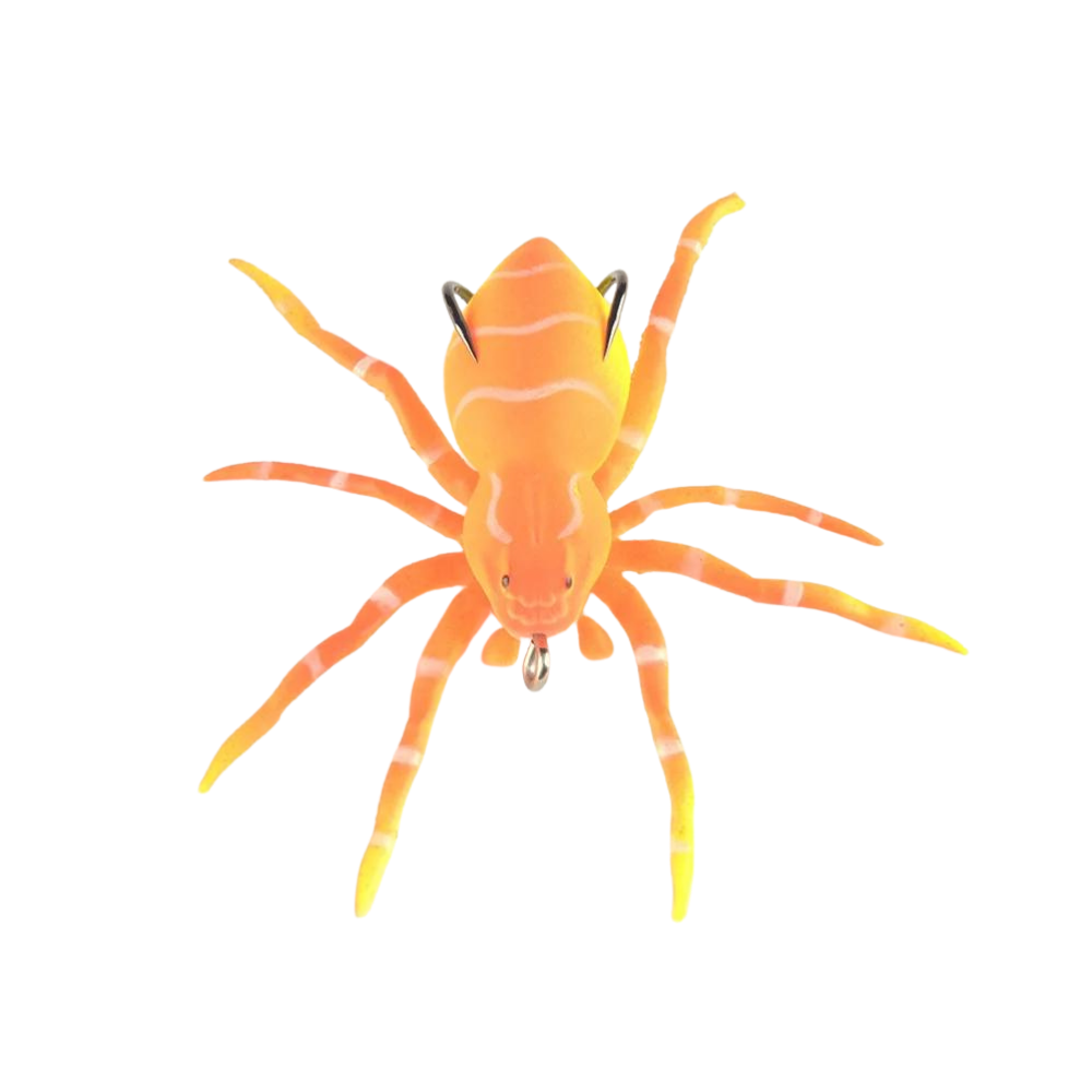 Araña de cebo con movimientos naturales
-Naranja - Ozerty