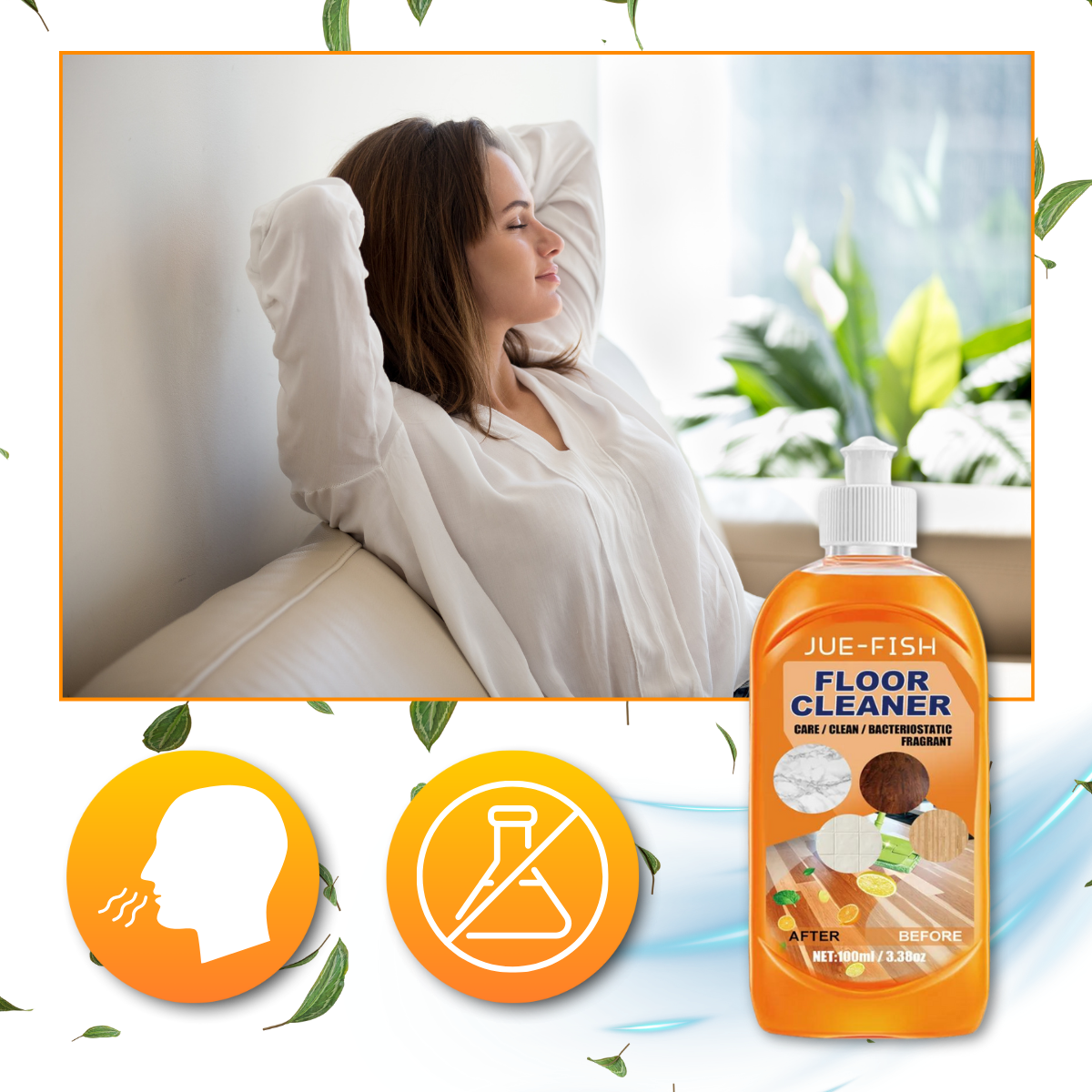 Limpiador para mármoles multiusos con aroma natural - Ozerty