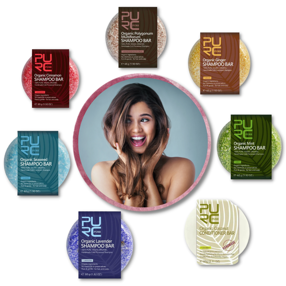 Barras naturales de champú y acondicionador
- Ozerty