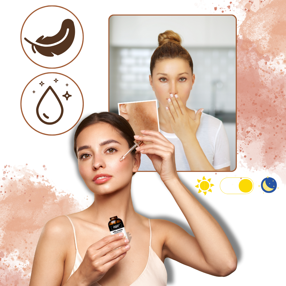 Sérum no graso y corrector de la melanina - Ozerty