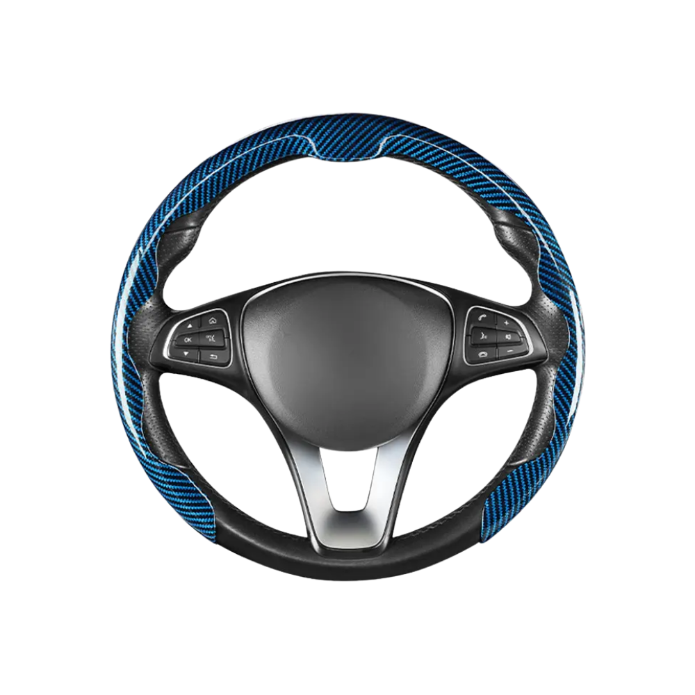 Funda antideslizante para volante -Azul - Ozerty