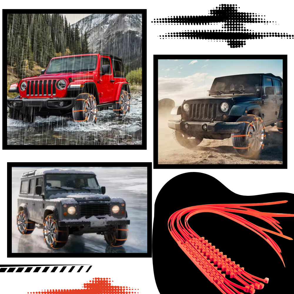 Neumático de nylon para nieve - Ozerty