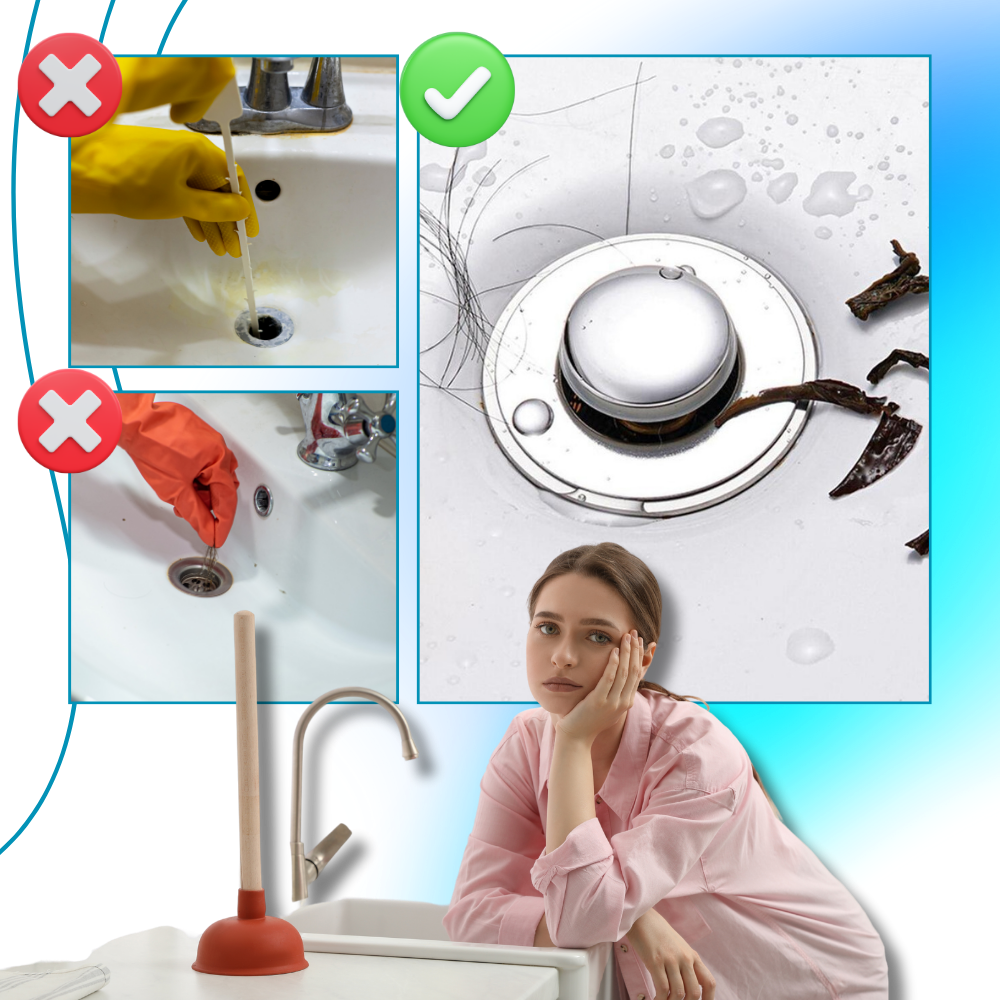 Tapón para fregaderos con aislamiento de olores - Ozerty