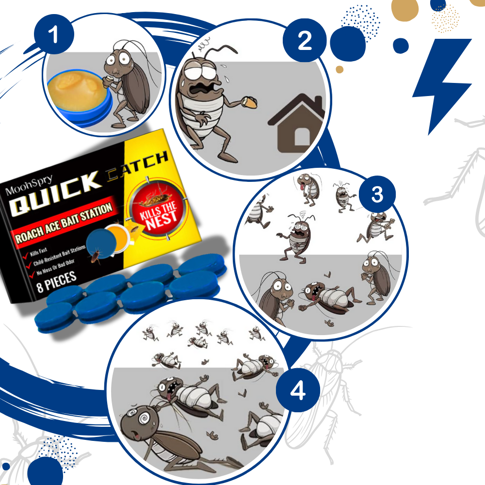 Trampas inodoras para cucarachas
- Ozerty