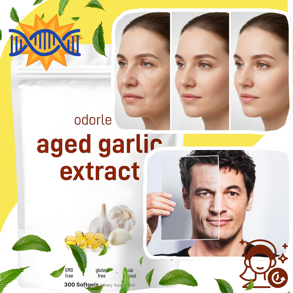 Cápsulas blandas de extracto orgánico de ajo - Ozerty