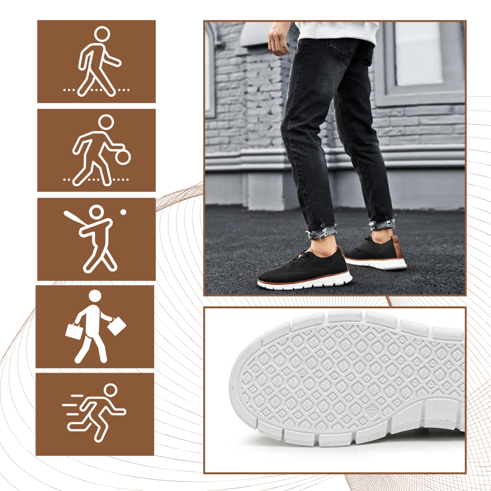 Zapatos ortopédicos transpirables con soporte para el arco - Ozerty