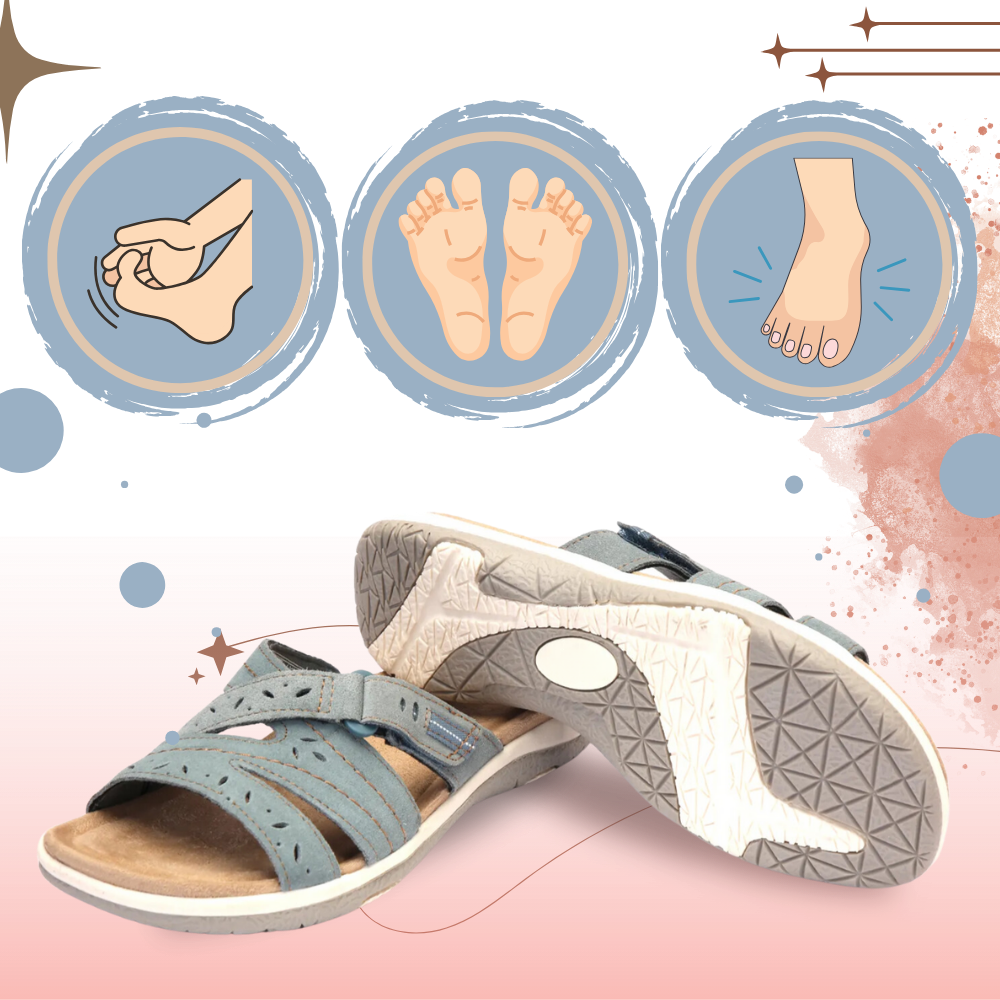 Sandalias con plantilla ortopédica - Ozerty