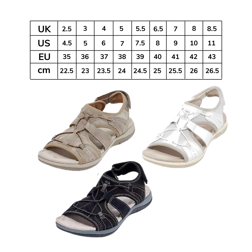 Sandalias antideslizantes con soporte ortopédico - Ozerty