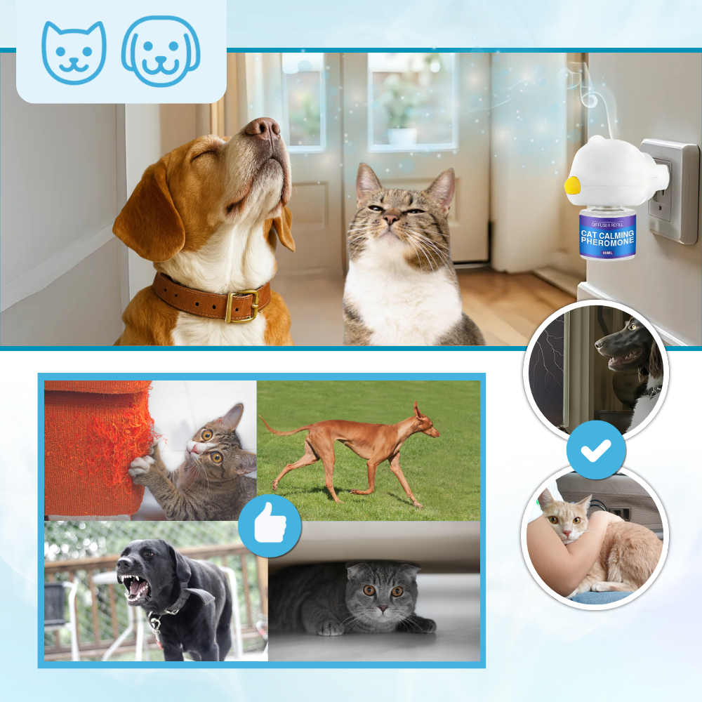 Difusor de feromonas relajantes para mascotas - Ozerty