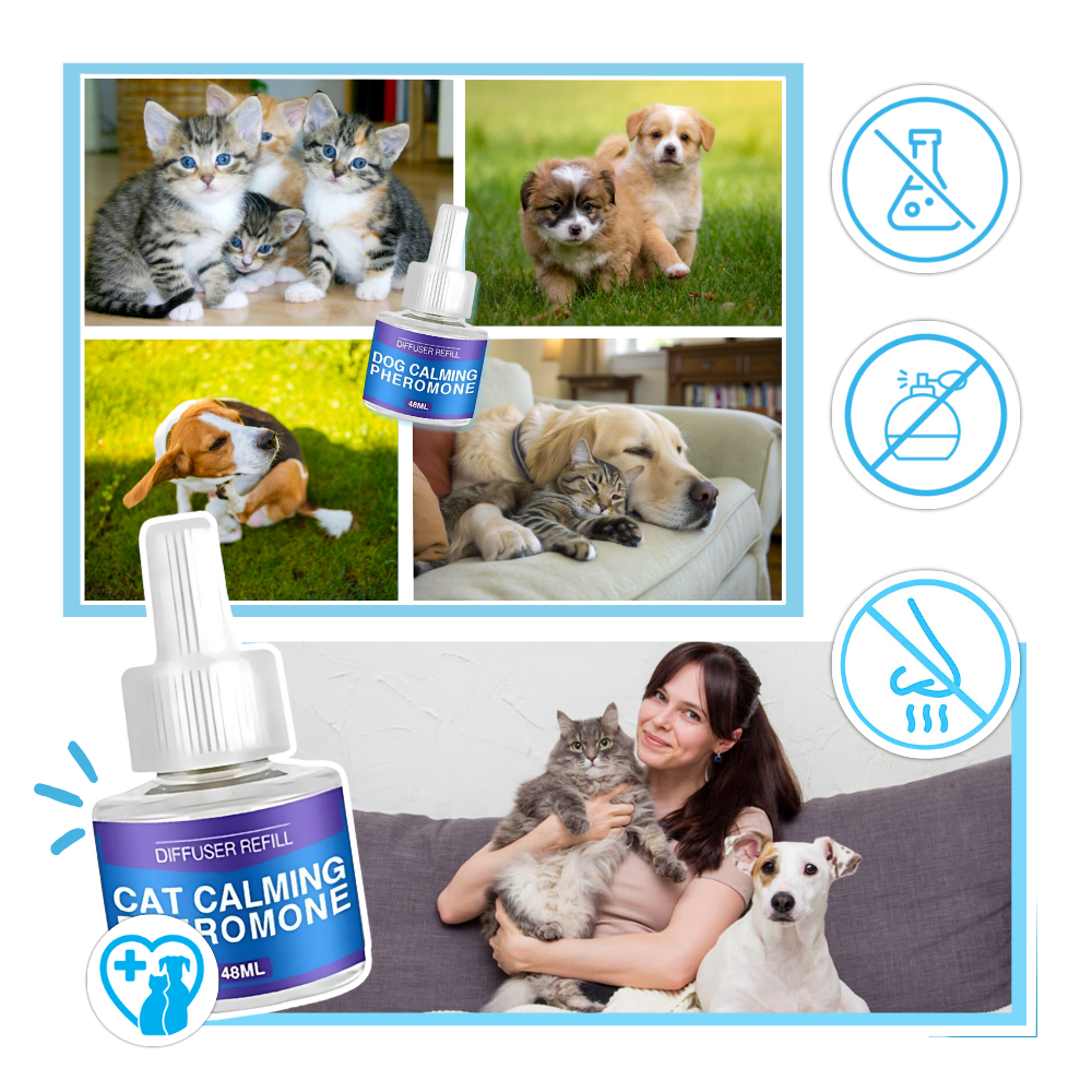 Difusor de feromonas relajantes para mascotas - Ozerty