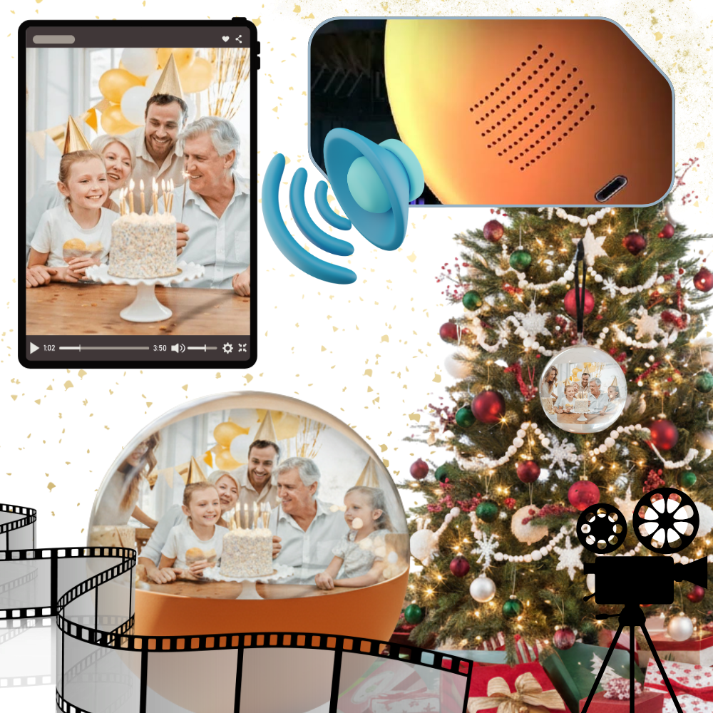 Bola de Navidad con memoria peculiar - Ozerty