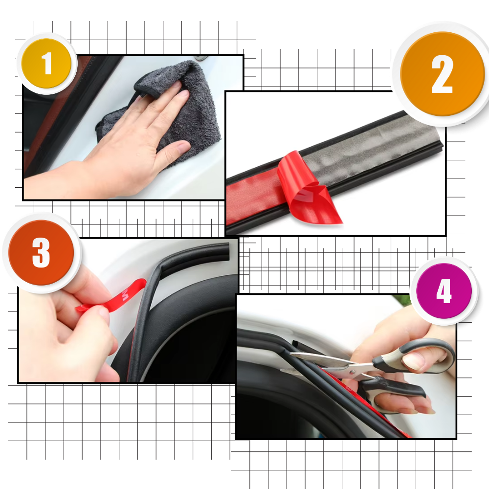 Burlete de insonorización para coches - Ozerty