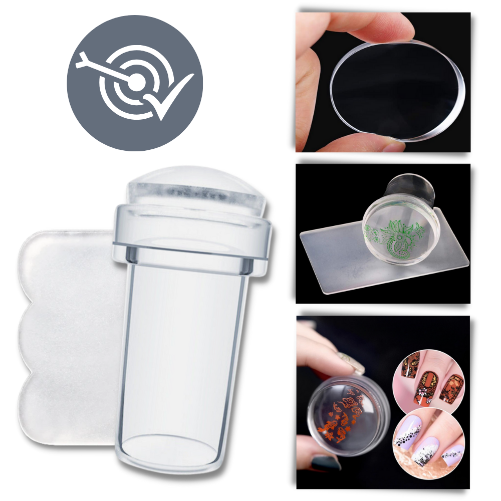 Sello estampador para decorar las uñas
- Ozerty