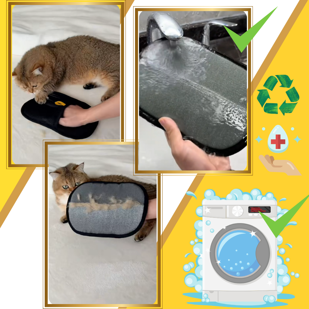 Manopla quita pelos para mascotas - Ozerty