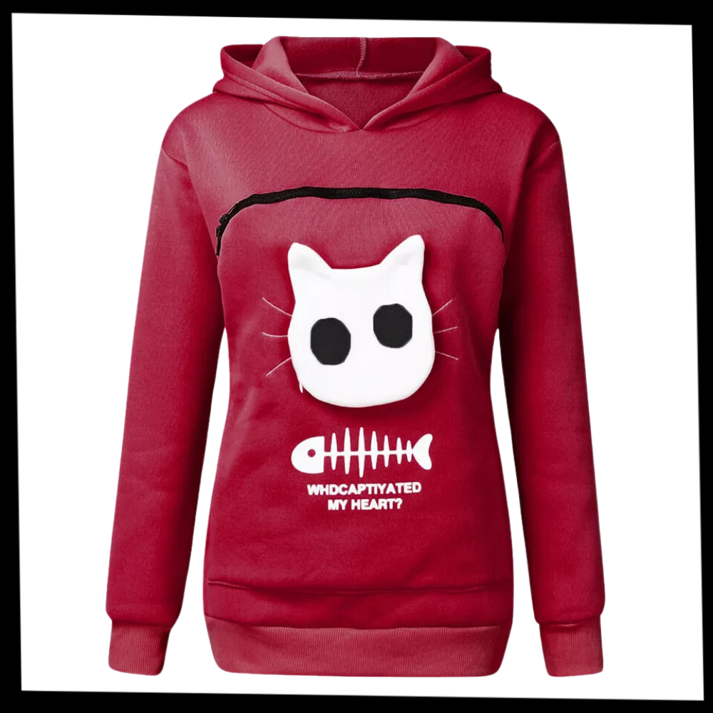 Sudadera con compartimento porta mascotas - Ozerty