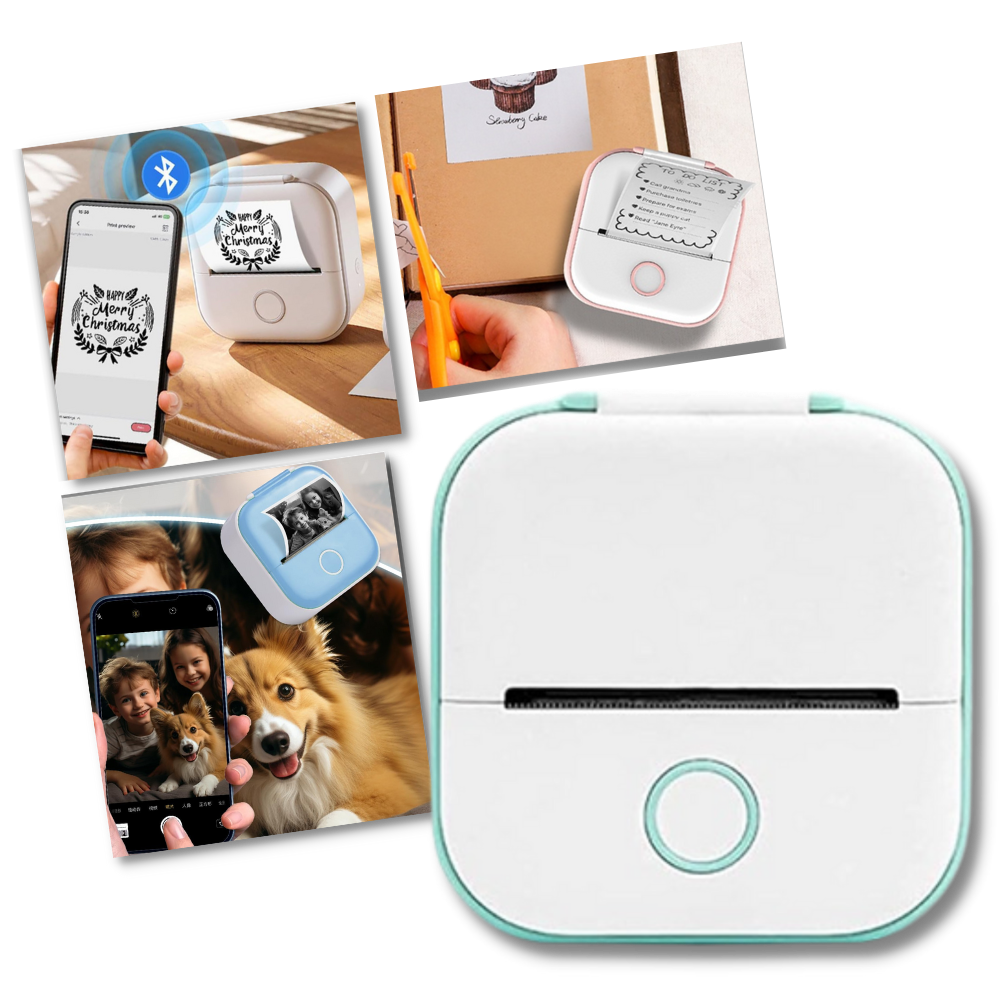 Impresora de pegatinas sin tinta Phomemo
- Ozerty