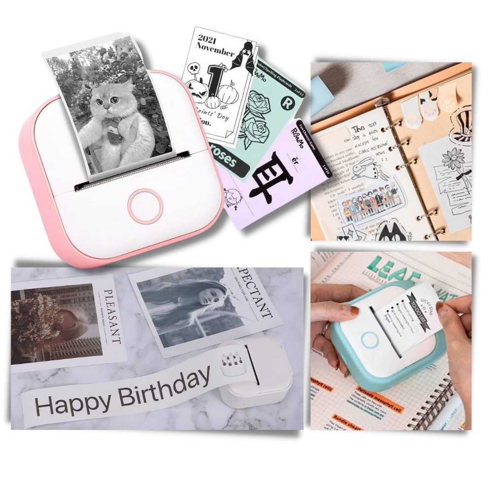 Impresora de pegatinas sin tinta Phomemo
- Ozerty