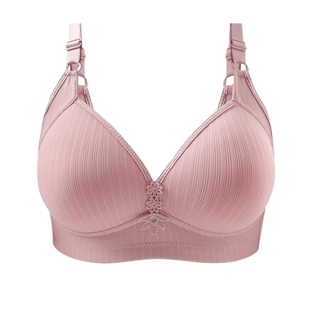 Sujetador push-up de talla grande sin aros
-Rosa/SRosa/MRosa/LRosa/XLRosa/XXL - Ozerty