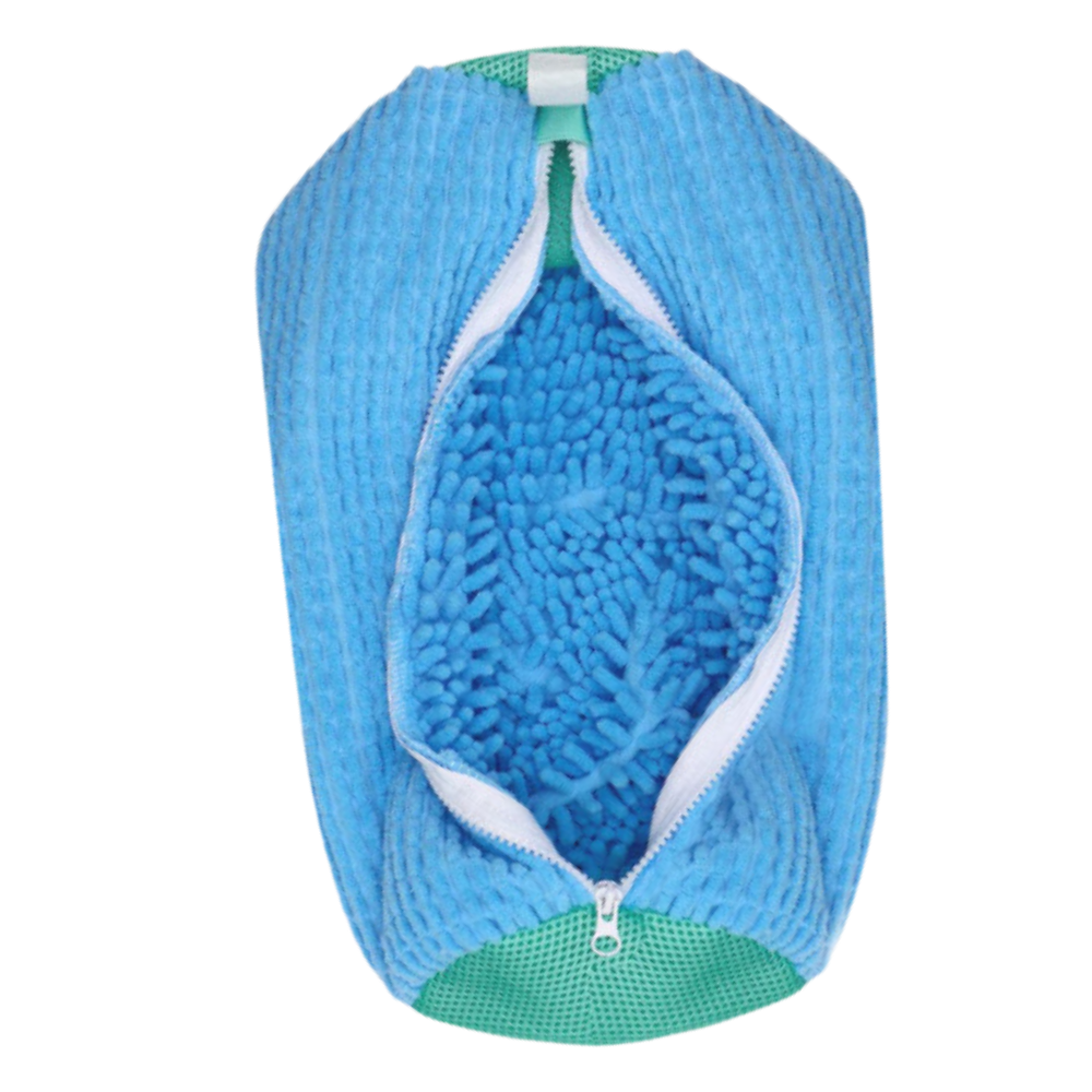 Bolsa de poliéster para lavar calzado -Azul - Ozerty