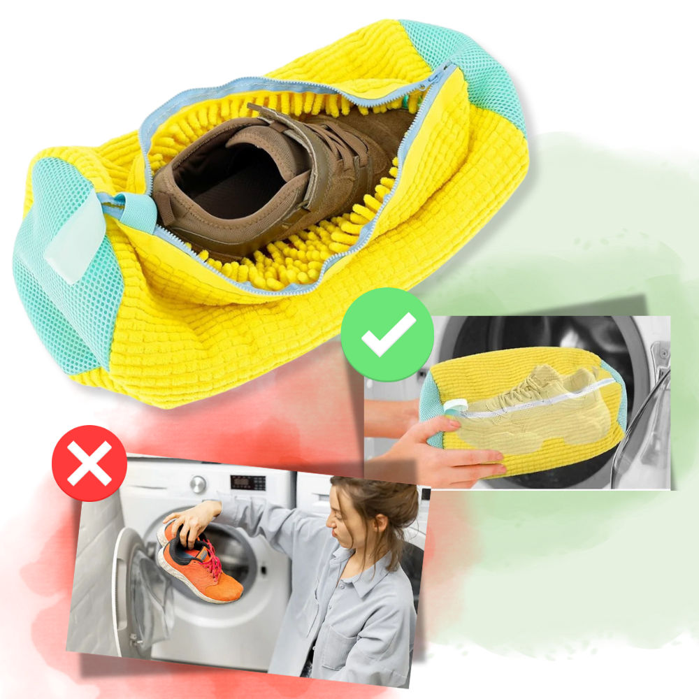 Bolsa de poliéster para lavar calzado - Ozerty