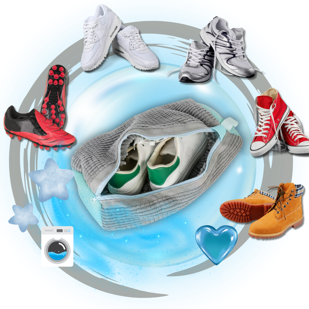 Bolsa de poliéster para lavar calzado - Ozerty