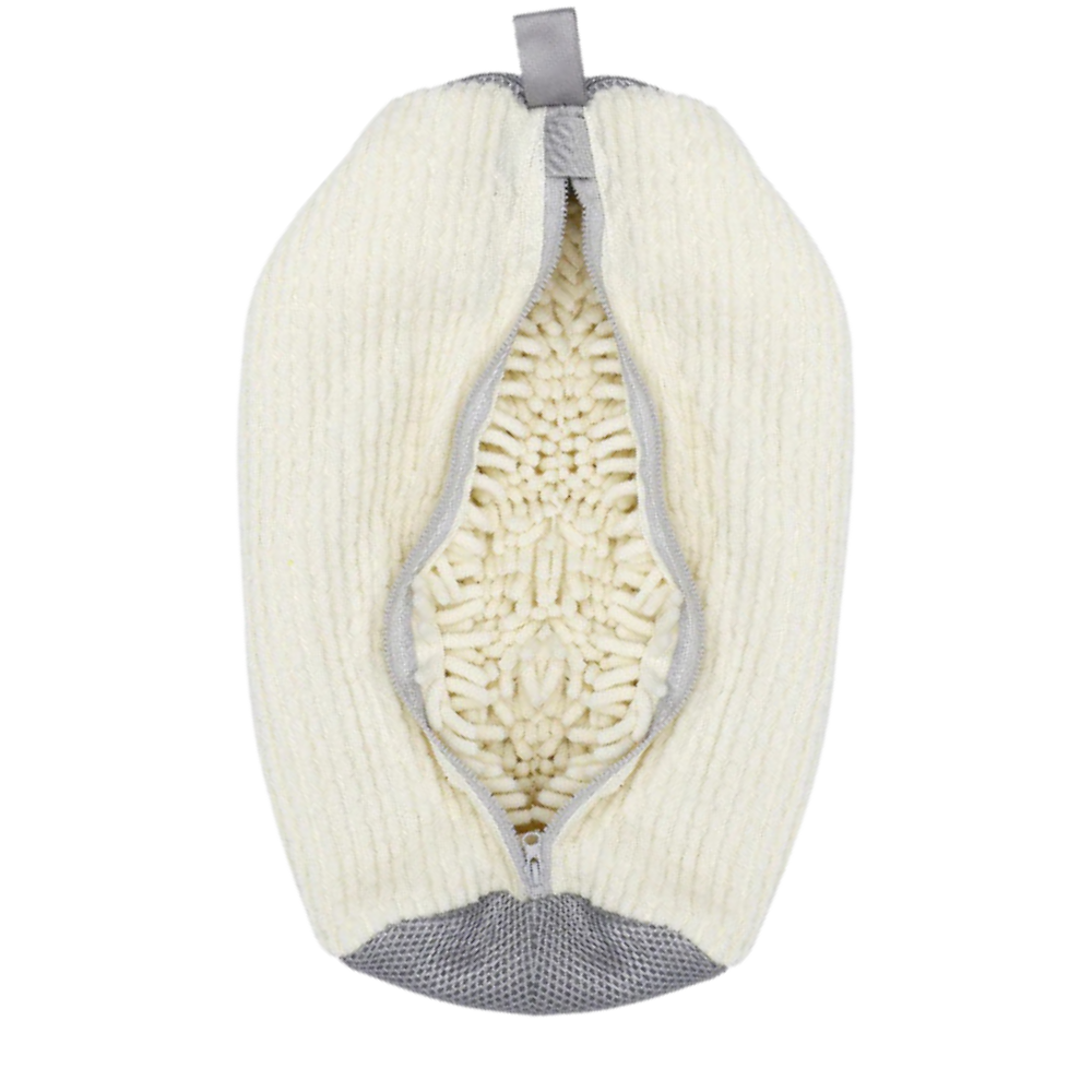 Bolsa de poliéster para lavar calzado -Blanca - Ozerty