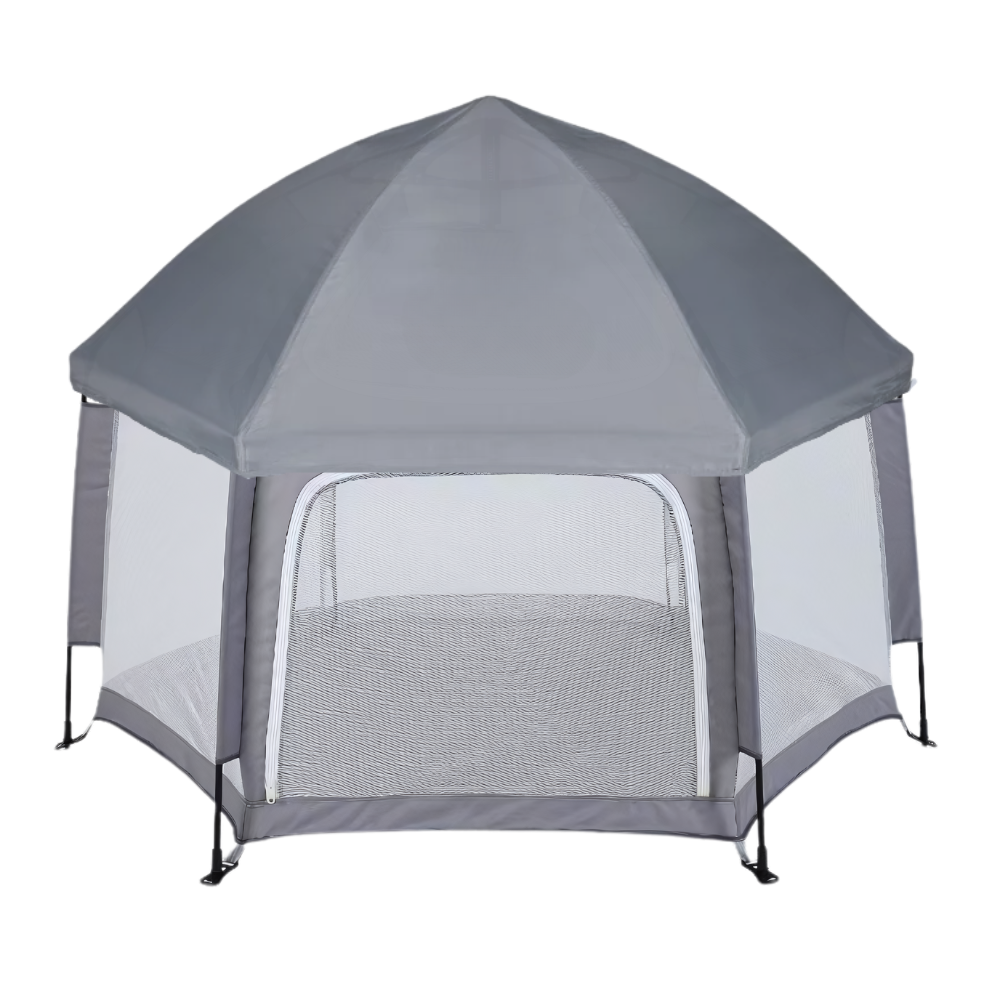 Parque infantil desplegable de malla