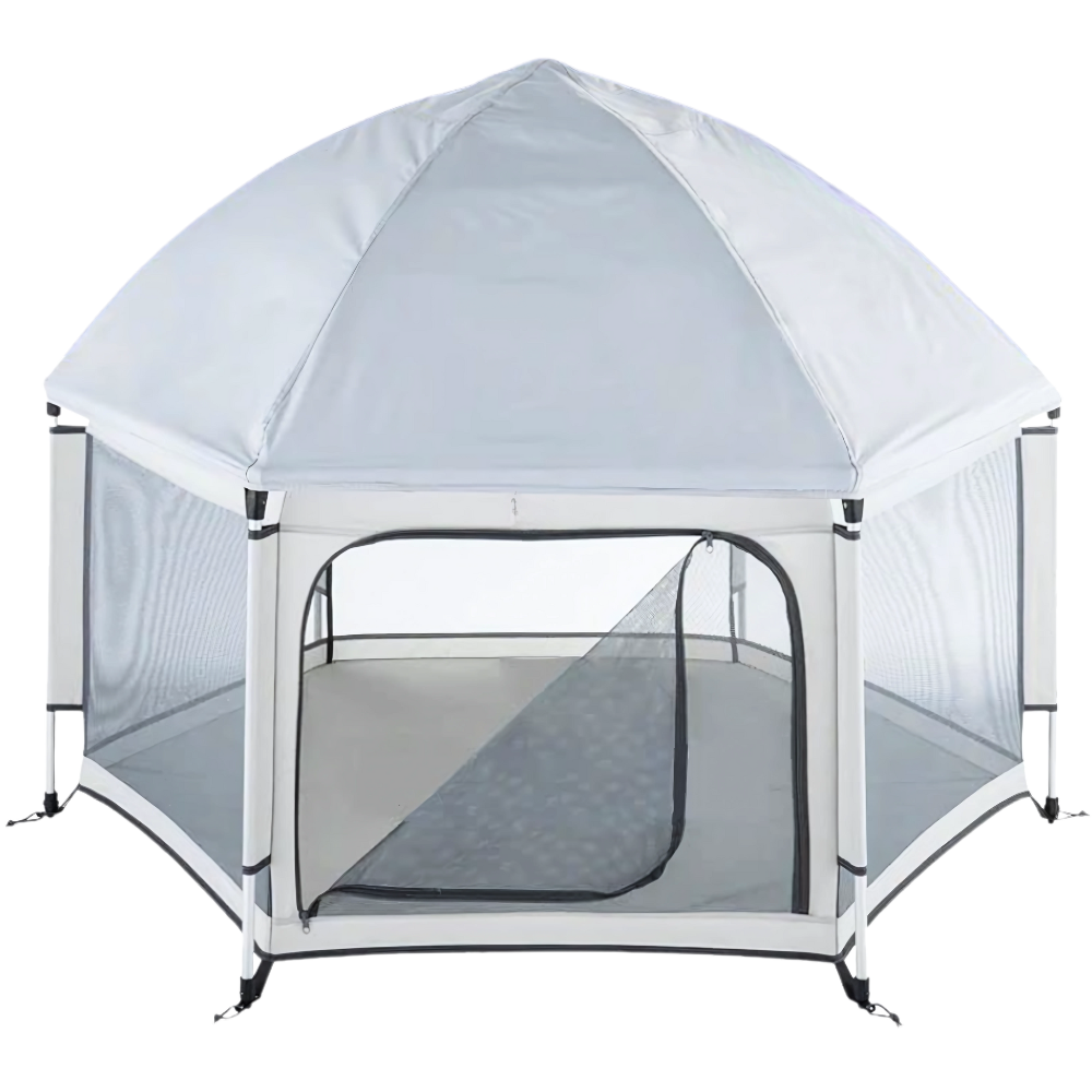 Parque infantil desplegable de malla