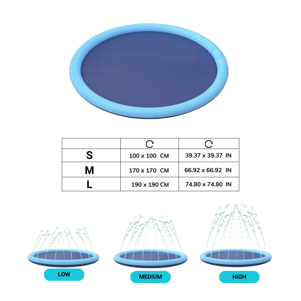 Piscina portátil para perros
- Ozerty