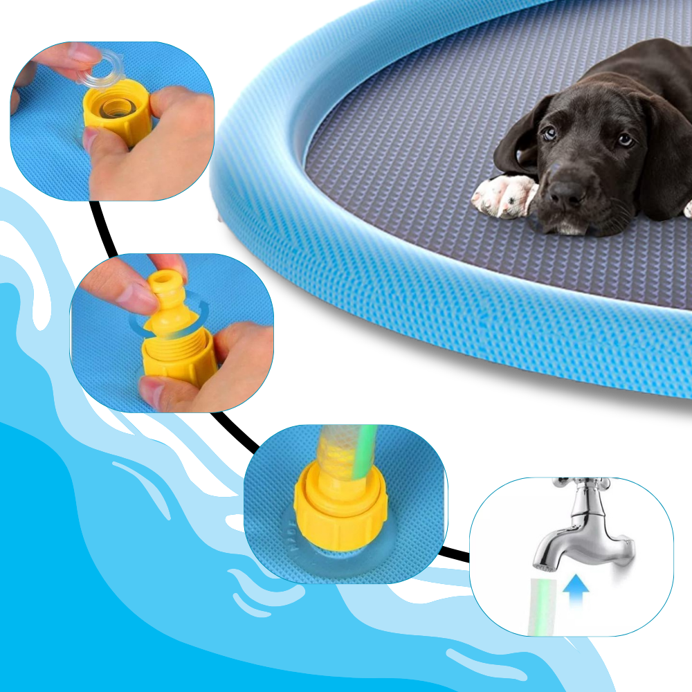Piscina portátil para perros
- Ozerty