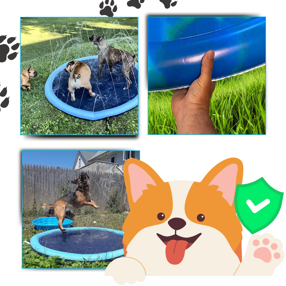 Piscina portátil para perros
- Ozerty