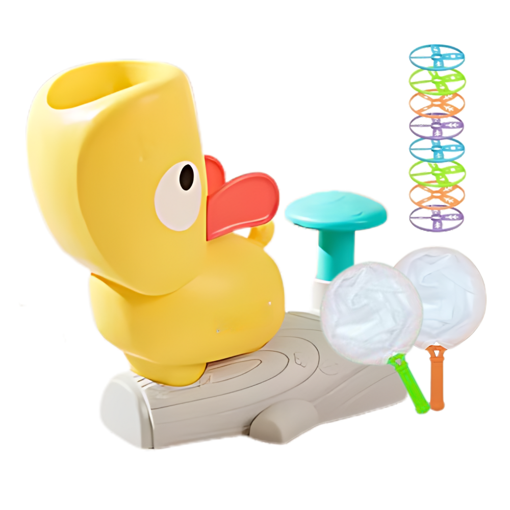 Juguete lanzador de discos voladores
-Amarillo - Ozerty